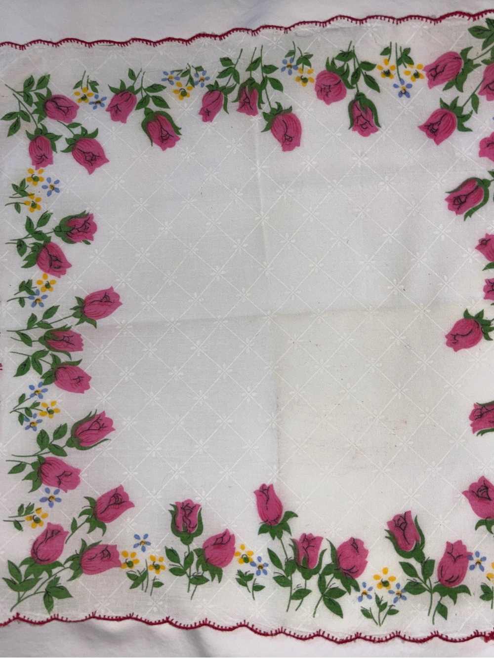 Dainty printed ladies handkerchiefs - Picture 6 of 6